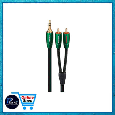 สายสัญญาณอนาล็อก AUDIOQUEST : EVERGREEN (MINI TO RCA) (2.0M)_1